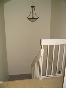 Stairwell and Hallway, Before #2